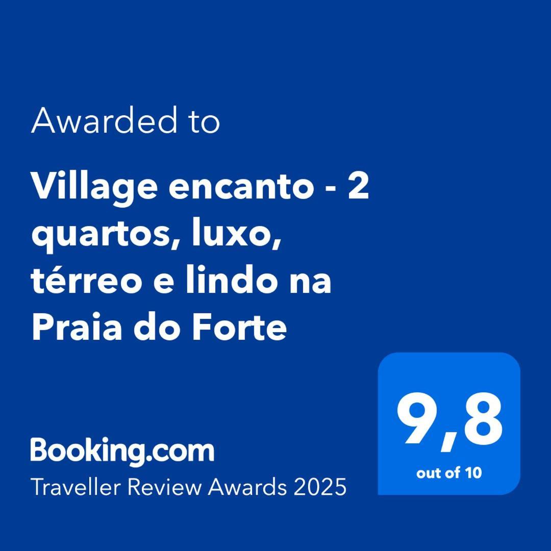 Village Encanto - 2 Quartos, Luxo, Terreo E Lindo Na Praia Do Forte Exteriér fotografie